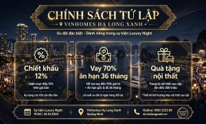 bảng giá biệt thự tứ lập vinhomes hạ long xanh