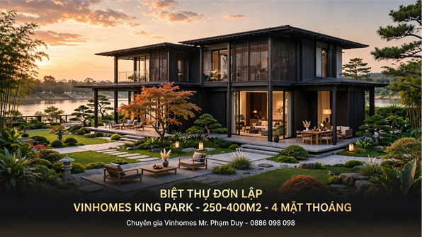 Biệt thự đơn lập Vinhomes King Park