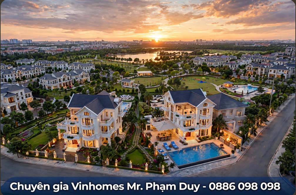 Biệt thự song lập Vinhomes King Park