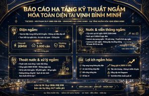 Báo Cáo Hạ Tầng Kỹ Thuật Ngầm Hóa Toàn Diện Tại Vịnh Bình Minh