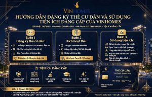 Hướng Dẫn Đăng Ký Thẻ Cư Dân Và Sử Dụng Tiện Ích Đẳng Cấp Của Vinhomes