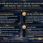 Phân Tích Yếu Tố Phong Thủy "Tọa Sơn Hướng Hải" Của Liền Kề Vịnh Bình Minh