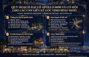 Quy Hoạch Đại Lộ Apollo 60m Và Cơ Hội Bứt Phá Cho Các Căn Liền Kề Góc