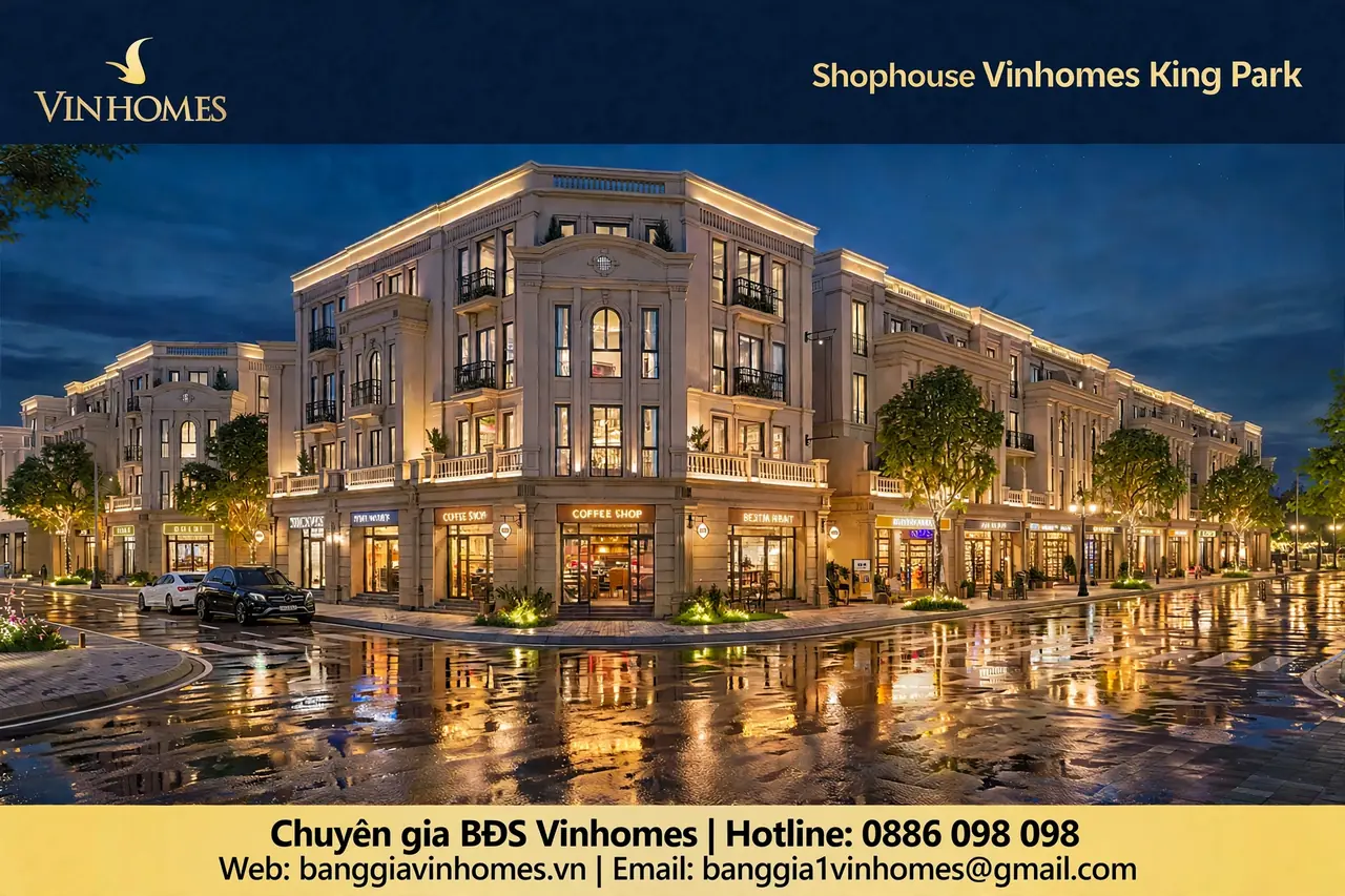 Shophouse Vinhomes King Park