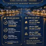 Tiến Độ Giải Ngân Bảng Giá Liền Kề Vịnh Bình Minh Global Gate Hạ Long