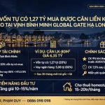 Vốn Tự Có 1,27 Tỷ Mua Được Căn Liền Kề Nào Tại Vịnh Bình Minh Global Gate Hạ Long?