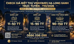 • check giá biệt thự vinhomes hạ long xanh trực tuyến