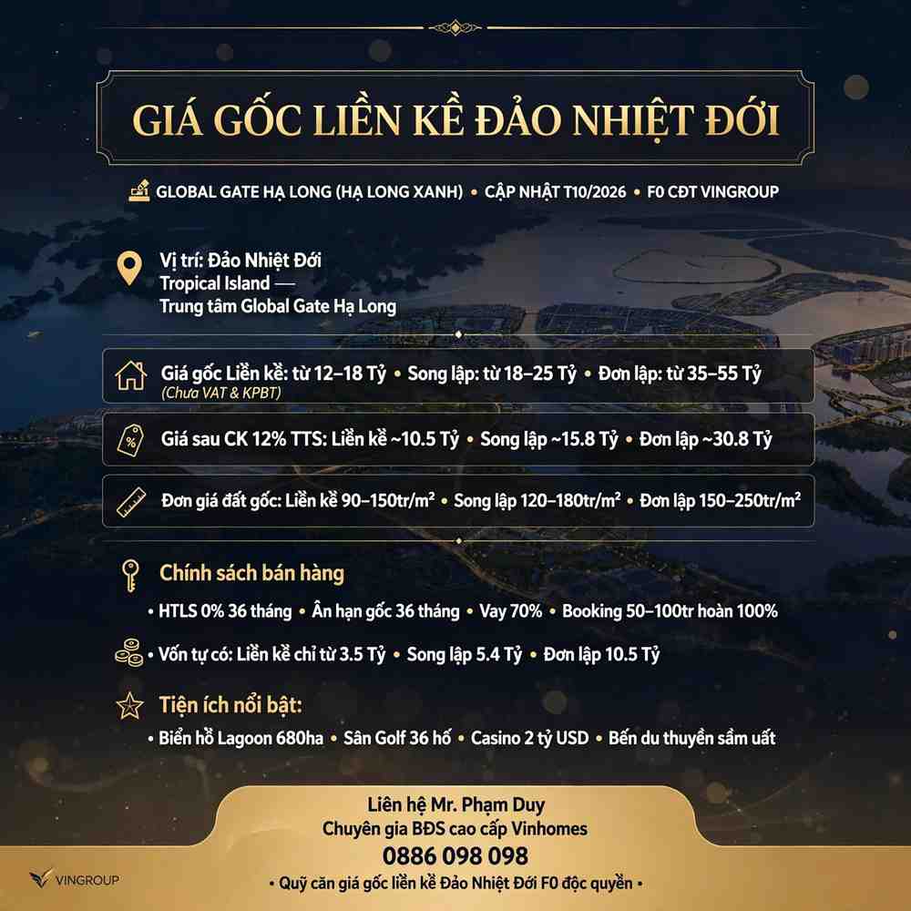 gia_goc_lien_ke_dao_nhiet_doi_global_gate Giá gốc liền kề đảo nhiệt đới Global Gate Hạ Long (Hạ Long Xanh)
