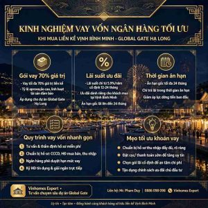 Kinh Nghiệm Vay Vốn Ngân Hàng Tối Ưu Khi Mua Liền Kề Vịnh Bình Minh